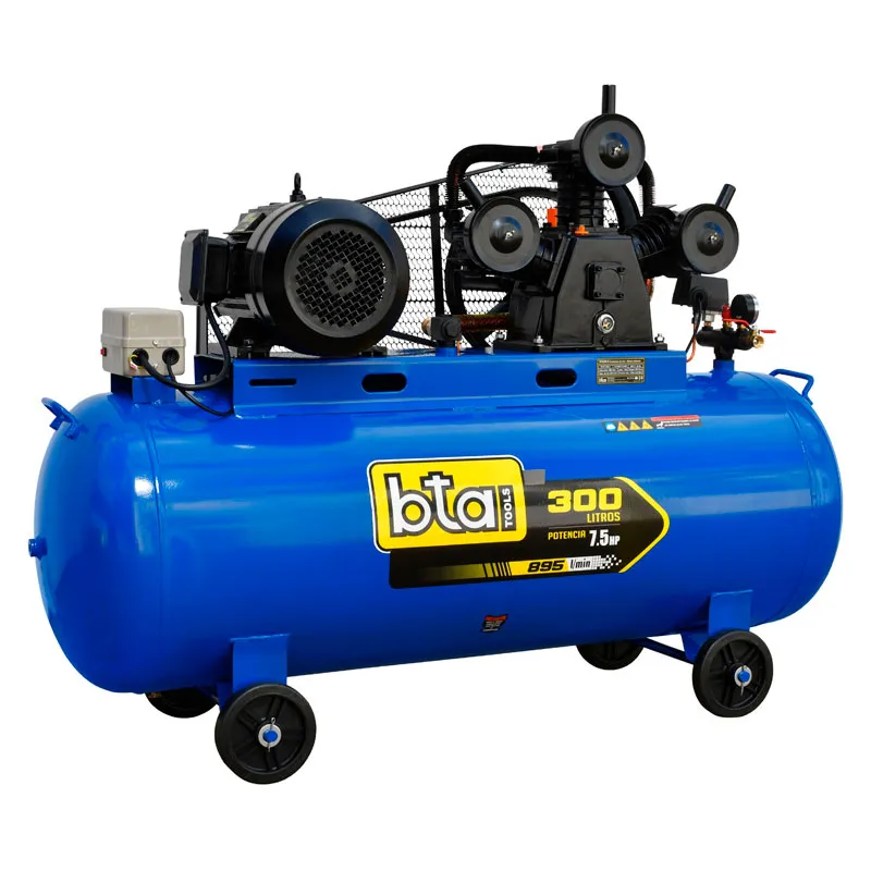 Compresor De Aire BTA Trifásico 300 Litros - 7.5 Hp