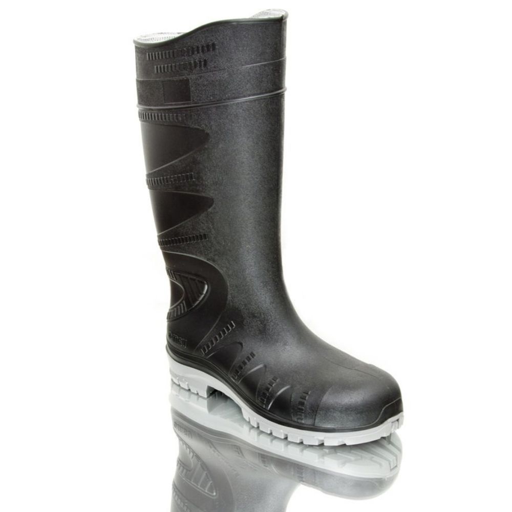 Bota Ombú de PVC Negra