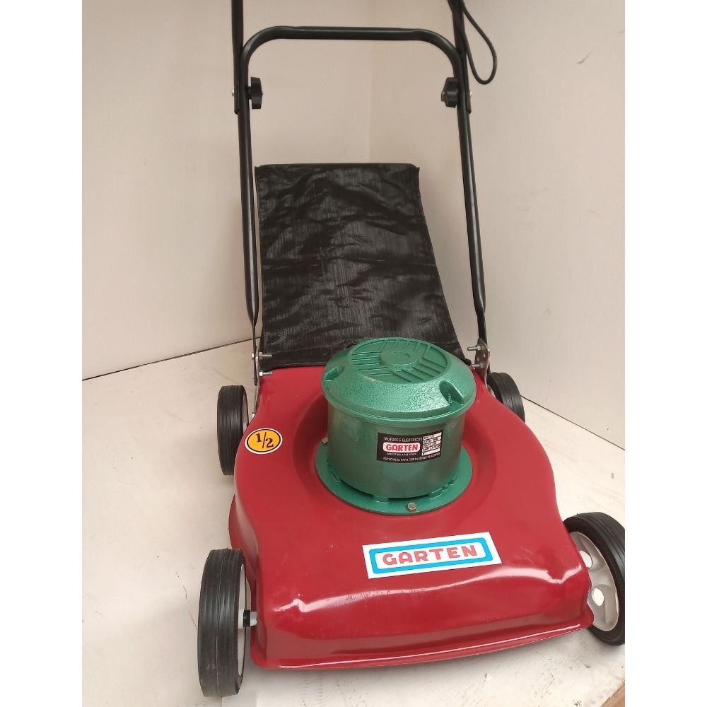 Cortadora de césped eléctrica Garten 1/2 Hp con bolsa