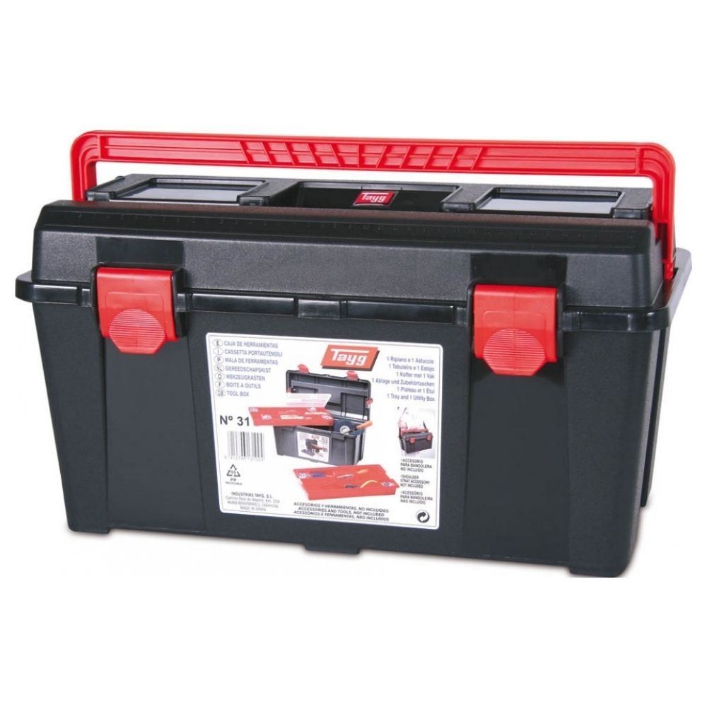 Caja de herramientas TAYG 31 de plástico