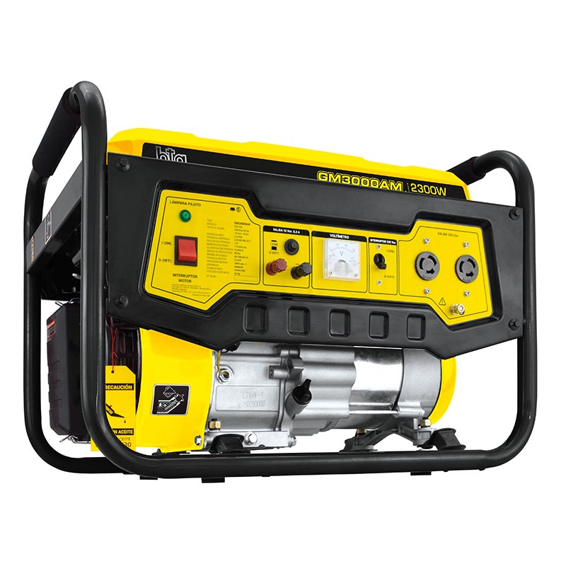 Grupo electrógeno naftero BTA GM3000AM – 2.3 kVA máx., 2.0 kVA continuo, 6.5 HP, 220V monofásico