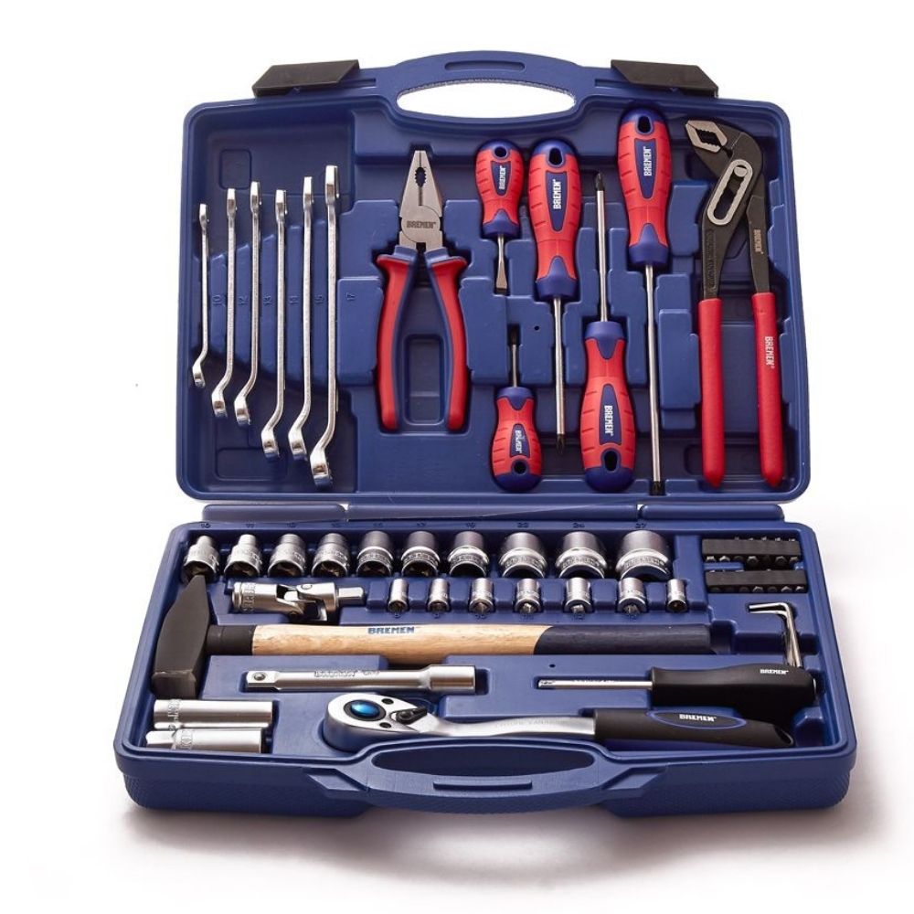 Juego de Bocallaves con Accesorios BREMEN [1/2"] (55Pzs)