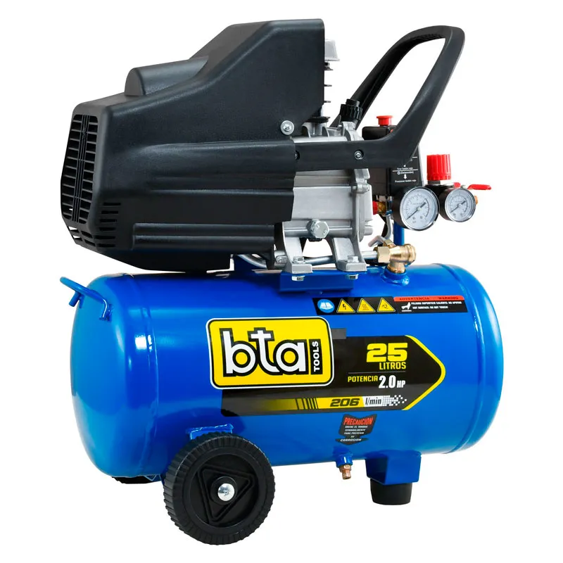 Compresor De Aire BTA 25 Litros - 2.0 Hp