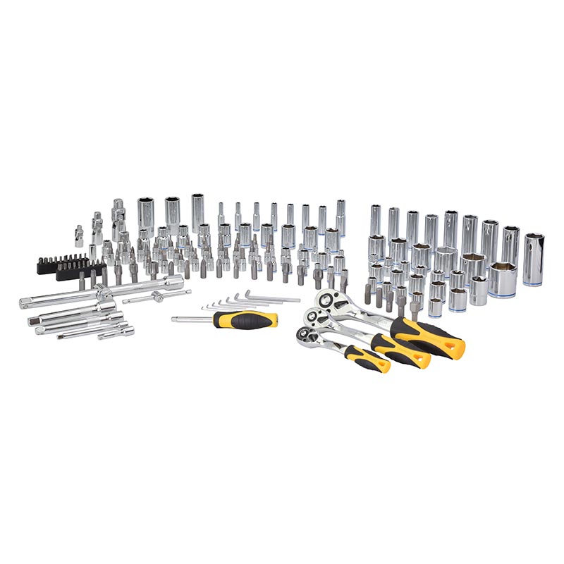 Juego de Bocallaves CROSSMASTER 171 piezas – Encastre 1/4″ – 1/2″ - 3/8″