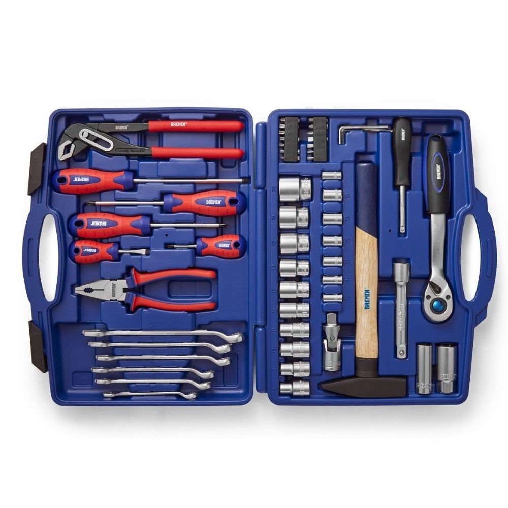 Juego de Bocallaves con Accesorios BREMEN [1/2"] (55Pzs)