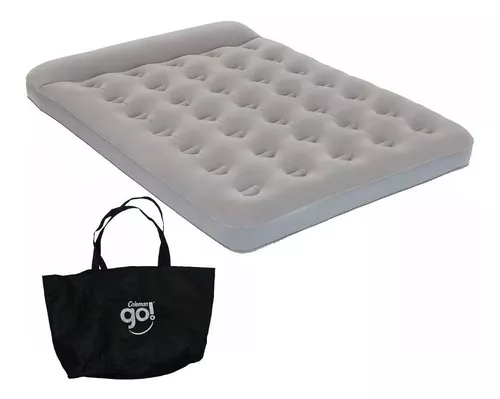 Colchon Inflable COLEMAN Go Queen Inflador De Pie