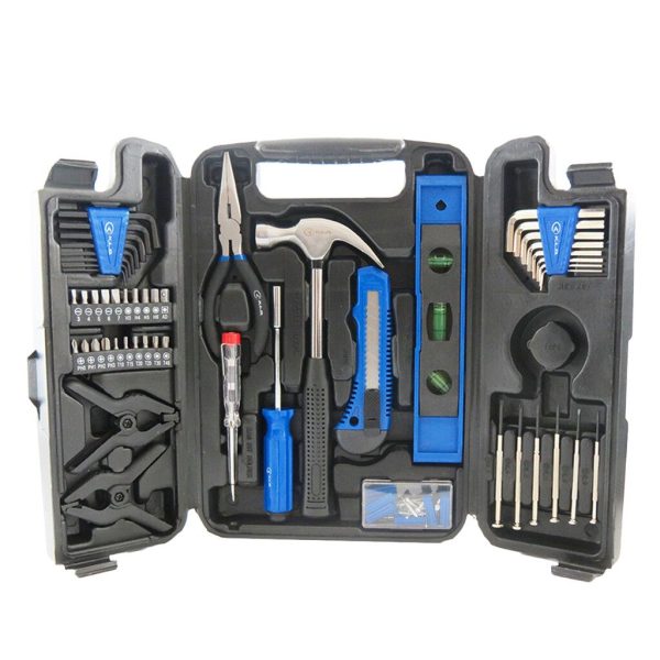Set de herramientas 130 piezas con maletín plegable – KLD 1840