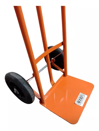 Carro de dos ruedas macizas OXEN 150kg Naranja