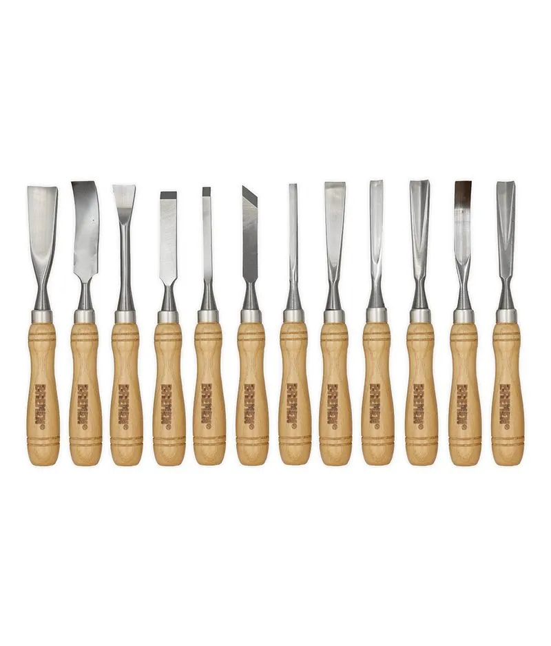 Juego de gubias BREMEN en maletín de madera