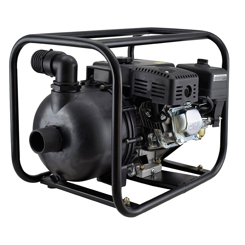 Motobomba BTA MBP50-O 2″ – 35.000 l/h, 6.5 HP, succión 7 m, descarga 30 m, cuerpo de polímer