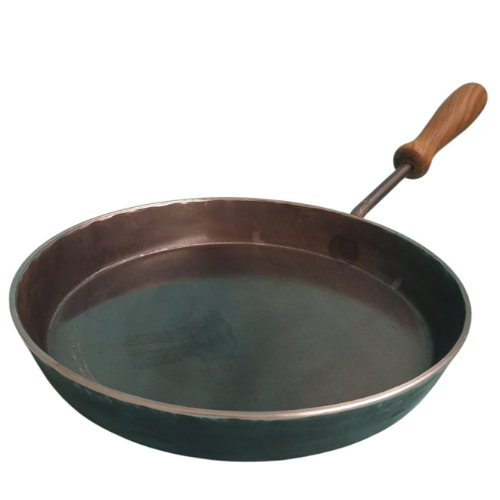 Sartén de hierro fundido con mango de madera ACHALAY