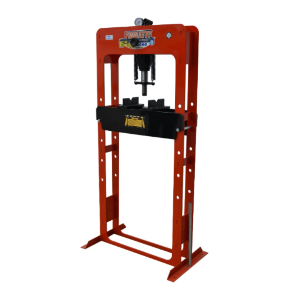 Prensa hidráulica de pie Torletti 15 tn – Robusta para taller e industria