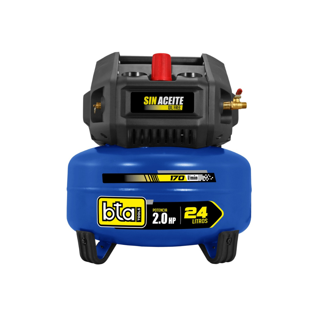 Compresor De Aire Sin Aceite BTA 2HP