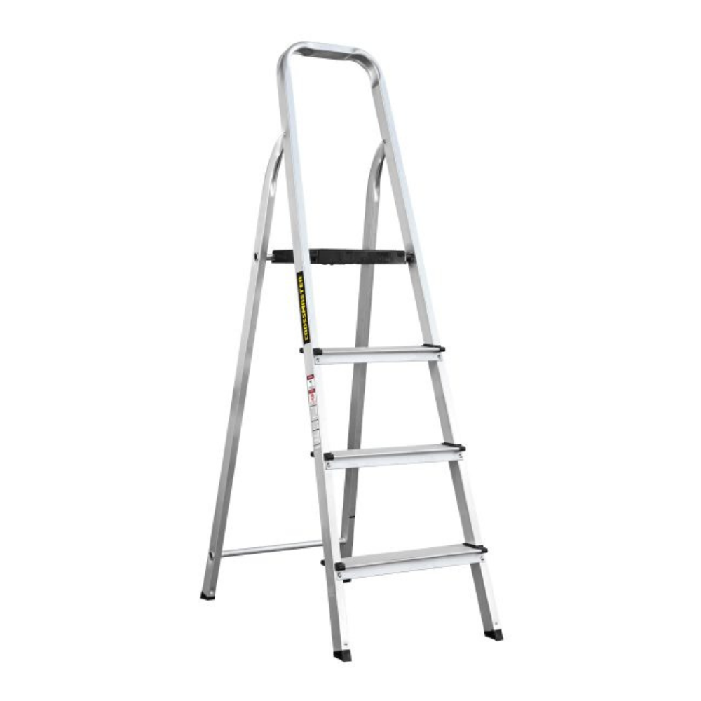 Escalera De Aluminio CROSSMASTER 4 Escalones Plegable