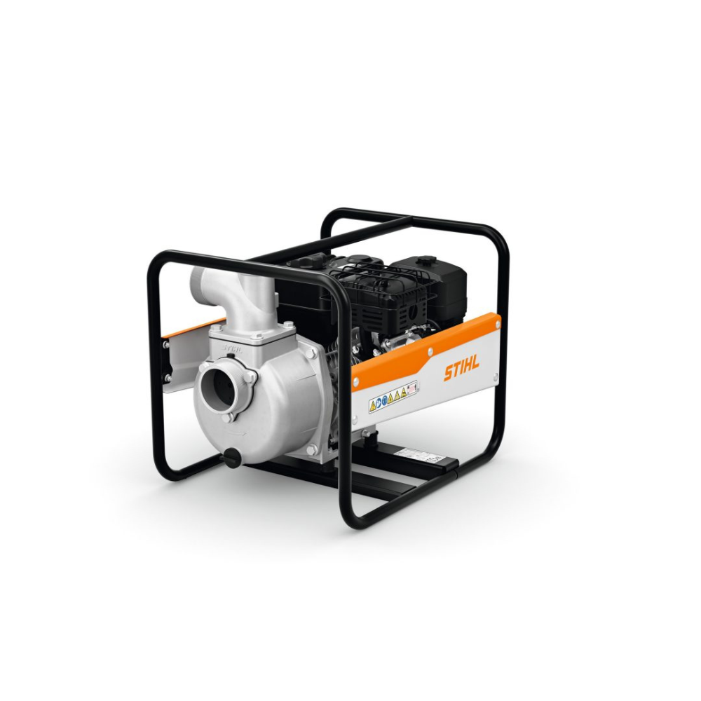 Motobomba STIHL WP 600 – 3", 1.050 l/min (63 m³/h), 7 m succión, 31 m impulsión, 4T autocebante
