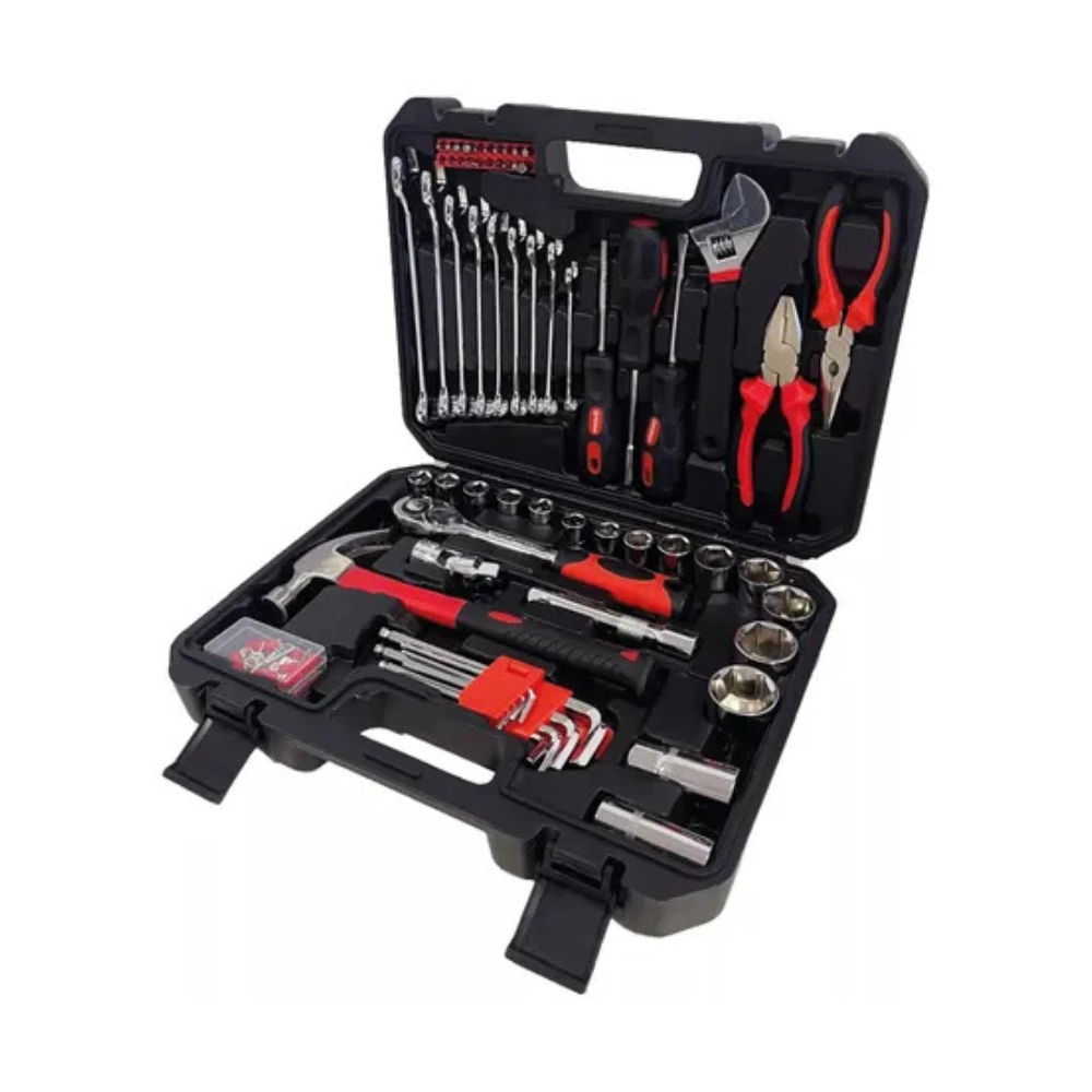 Set Juego Llaves Tubo VORHUT Caja Encastre 1/2 64 Piezas