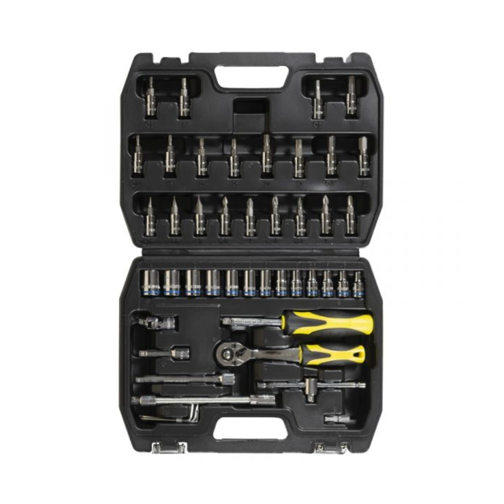 Juego De Bocallaves CROSSMASTER 45 Piezas Encastre 1/4″