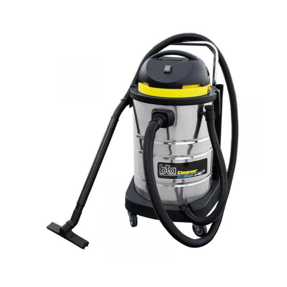 Aspiradora Polvo y Liquido BTA Acero Inoxidable 60lts