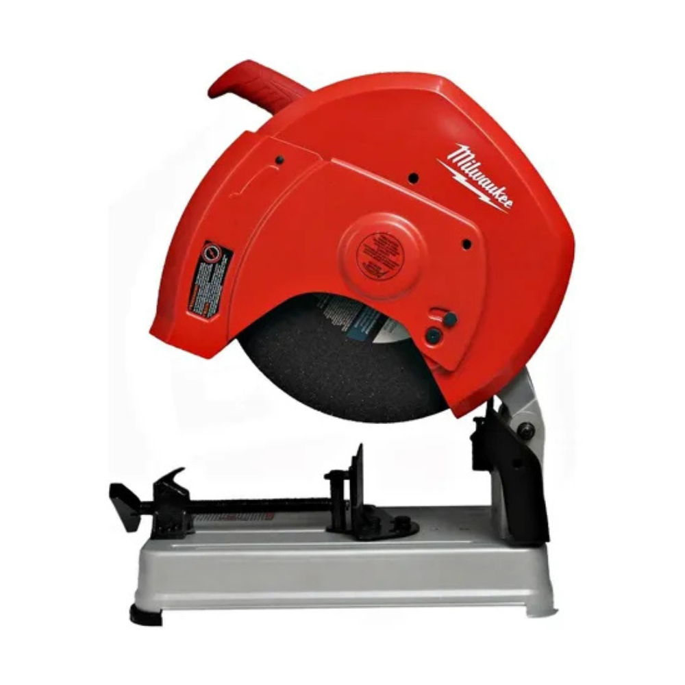 Cortadora sensitiva Milwaukee 6177-59A – 14" (355 mm), 2300 W, 3900 rpm, inglete 45° y prensa rápida