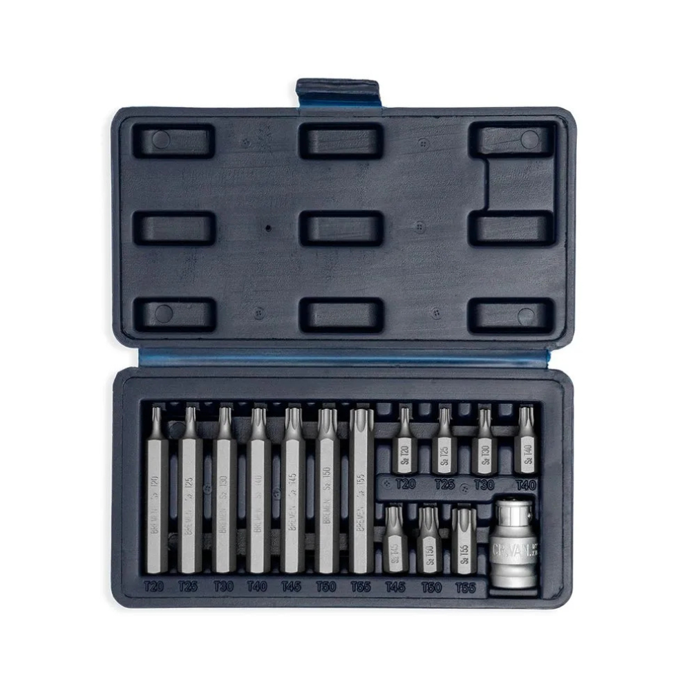 Juego de Puntas BREMEN Torx 15 Pzs