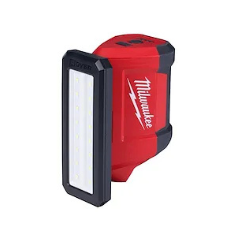 Luz de trabajo Milwaukee M12 ROVER 2367-20 – 700 lm TRUEVIEW, imán trasero, USB 2.1A, cabezal 110°, IP54 (tool-only)