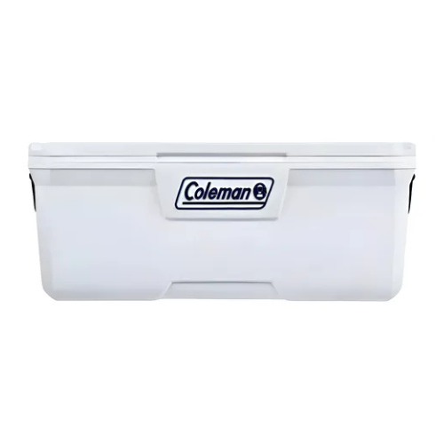 Conservadora portátil Coleman 150 Qt – 142 L, hasta 6 días de frío, tapa Have-A-Seat™ con 4 posavasos