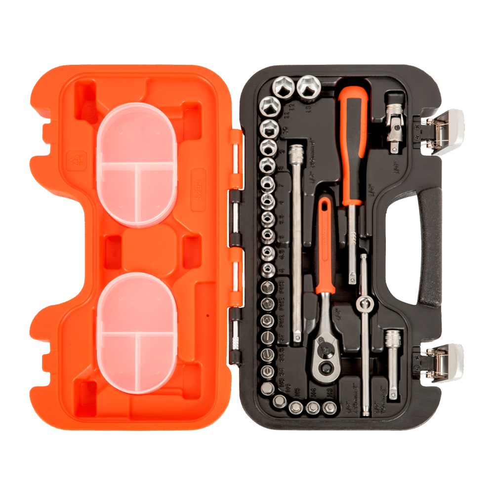 Juego de Bocallaves BAHCO 29 Piezas Tubo 1/4'' S290-a