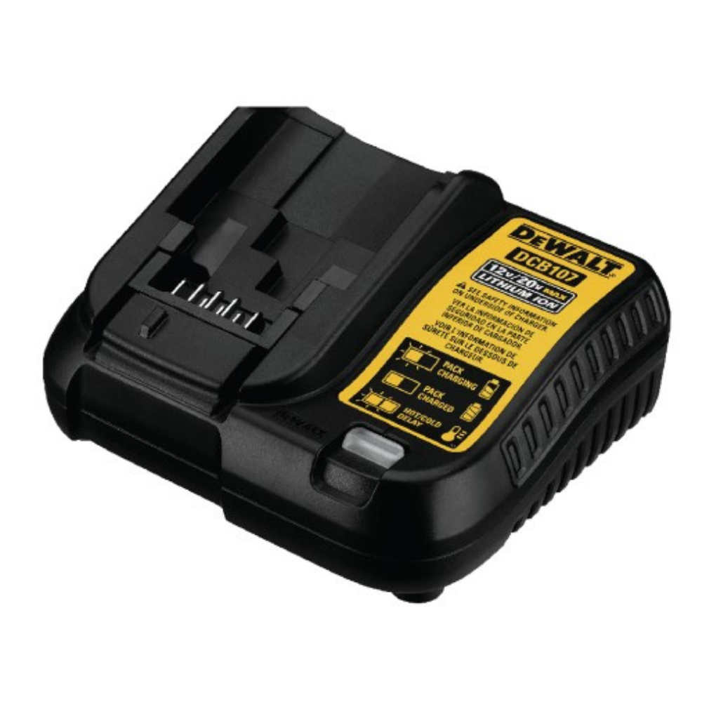 Kit 2 Baterias Compactas 1.7ah 20v + Cargador + Bolso DEWALT DCBP034E2-AR