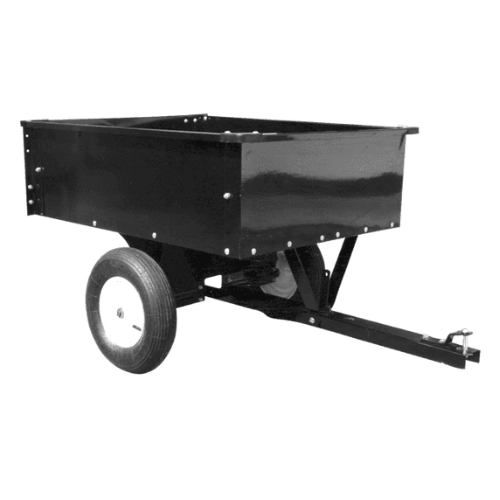 Carro para mini-tractor Niwa ONW-50 – 227 kg, caja 103×82×29 cm, ruedas neumáticas, compatible Husqvarna/Poulan Pro