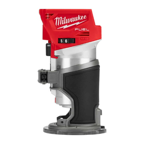 Router compacto Milwaukee M18 FUEL 2723-20 – 1/4", 10.000–31.000 rpm, micro/macro ajuste, puerto de polvo (tool-only)