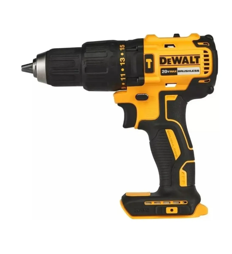 Taladro percutor inalámbrico DeWalt 20V 13 mm con 2 baterías y maletín