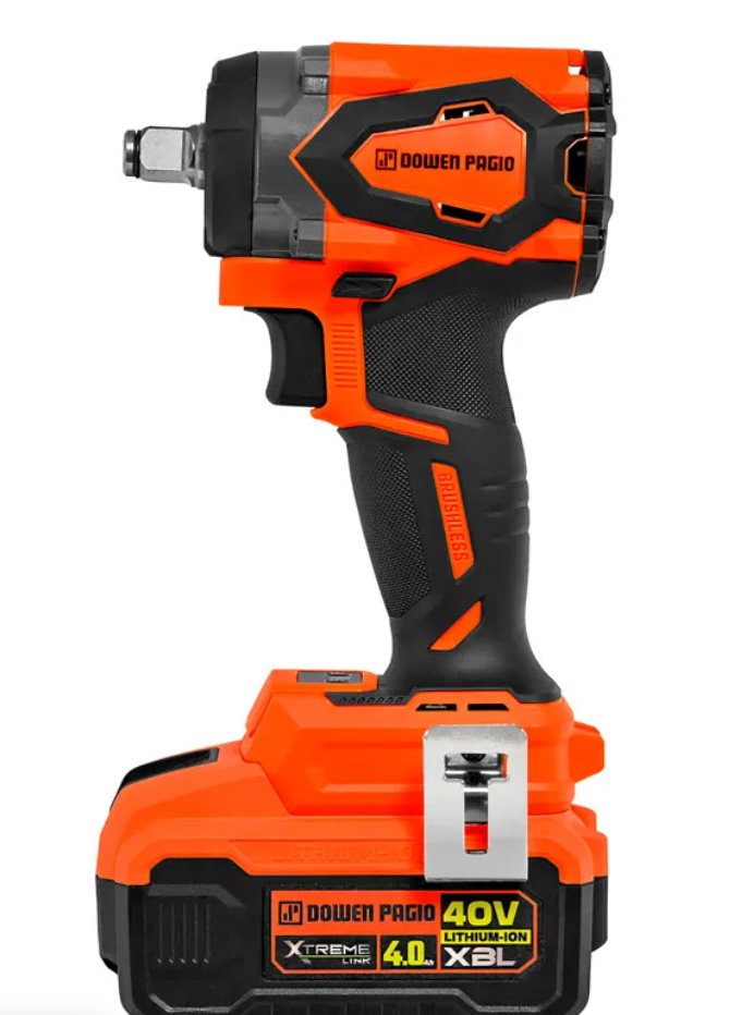 Llave de impacto atornillador Dowen Pagio 40V Brushless 1/2 y 1/4